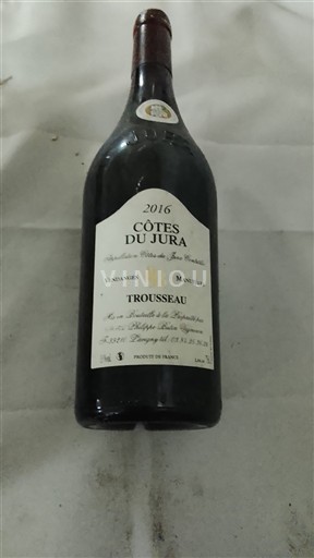 Jura Côtes-du-Jura Domaine Macle Trousseau 2016