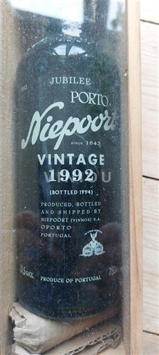 Portugal Porto Niepoort Jubilee Vintage 1992