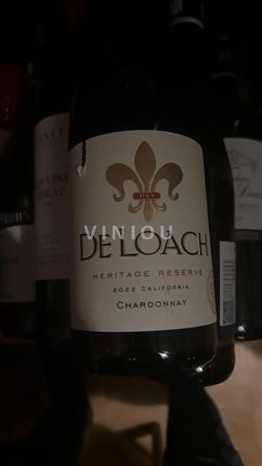 AVA din California Nespecificat De Loach Heritage Reserve 2022