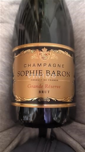 Champaña Champán Sophie Baron Grande Réserve Sin añada