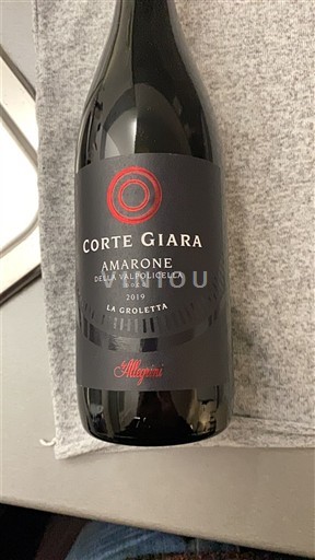 Véneto Amarone della Valpolicella Corte Giara La Groletta 2019