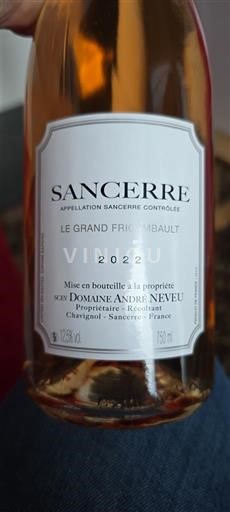 Valea Loarei Sancerre Domaine André Neveu Le Grand Fricambault 2022