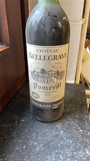 Bordéus Pomerol Château Bellegrave 1971
