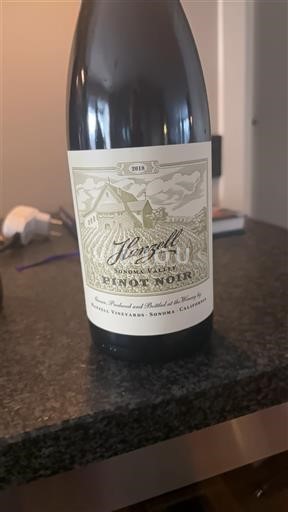 AVA din California Valea Sonoma Hanzell Vineyards 2019