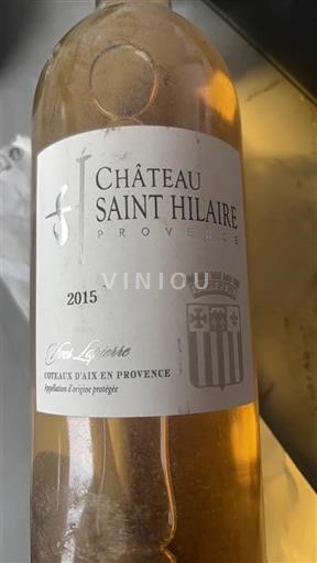 Provence Dealurile Aix-en-Provence Château Saint Hilaire Sous Légère 2015