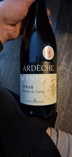 Alpi și Țara Rodanezilor Ardèche Vignerons Ardéchois Syrah Basalte du Coiron Nemilésimat