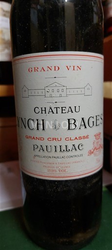 Burdeos Pauillac Château Lynch-Bages À. Cazes 1999