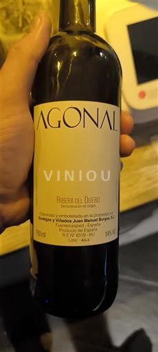 Castilia și León Ribera del Duero Bodegas y Viñedos Juan Manuel Burgos Agonal 2018