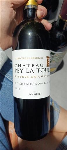 Bordeaux Bordeaux Supérieur Château Pey La Tour Réserve du Château 2018