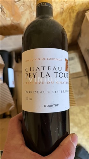 Bordeaux Bordeaux superiore Château Pey La Tour Réserve du Château 2018