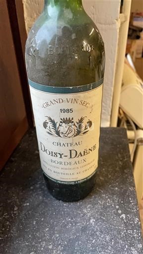 Burdeos Bordeaux Château Doisy-Daëne Grand Vin Sec 1985