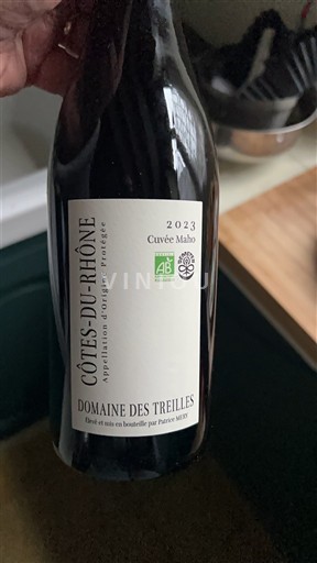 Rhône-dalen Côtes-du-Rhône Domaine Treilles Maho 2023