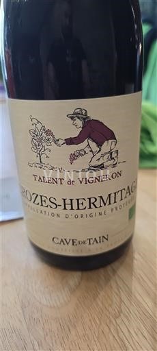 Valea Ronului Crozes-Hermitage Cave de Tain Talent de Vigneron Nemilésimat