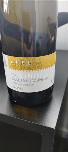Víno Blanc sec Vom Muschelkalk Apel 2024 Nemecko Mosela