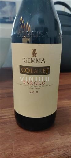 Piemont Barolo Gemma Colarej 2010