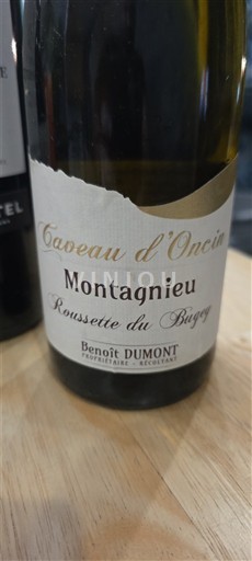 Savoia și Bugey Roussette-de-Bugey Caveau d'Oncin Montagnieu Nemilésimat