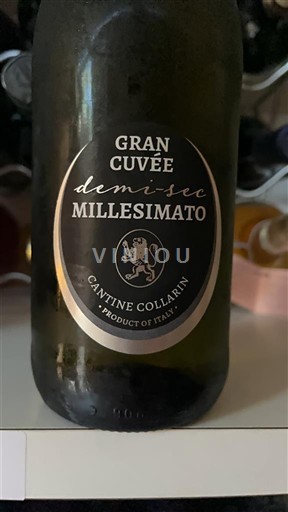Venetia Cantine Collarini Gran demi sec Millesimato Nemilésimat