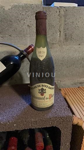 Valea Ronului Châteauneuf-du-Pape Domaine Bois Dauphin 1976