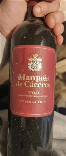 La Rioja Rioja Marqués de Cáceres Crianza 2014