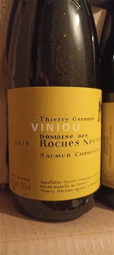 Wines Rouge sec Domaine Roches Neuves 2019 France Loire Valley Saumur-Champigny AOC