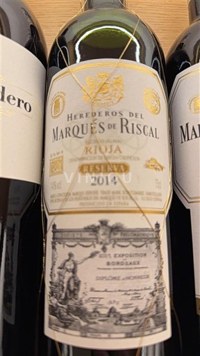 La Rioja Rioja Herederos del Marqués de Riscal Reserva 2014