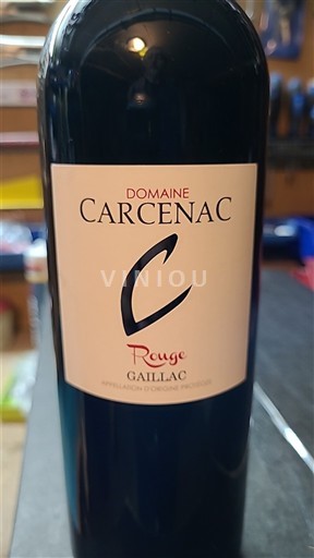 South West Gaillac Domaine Carcenac Rouge 2023