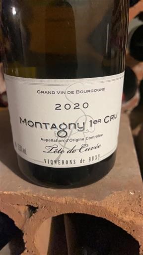 Bourgondië Montagny Premier Cru Vignerons de Buxy Tête de 2020