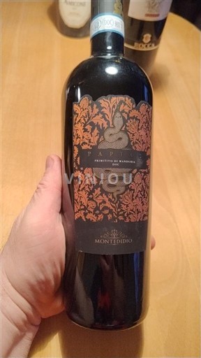 Puglia Primitivo di Manduria Montedidio Api 2022