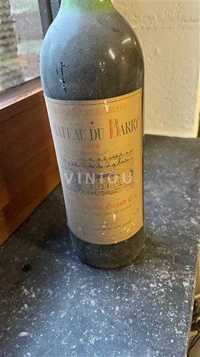 Bordeaux Saint-Émilion Grand Cru Grand Cru Château Barry 1975