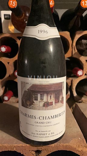 Burgundy Charmes-Chambertin Grand Cru Jean Raphet et Fils 1996