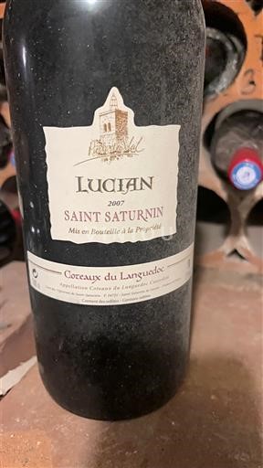 Languedoc Dealurile Languedoc Lucian Saint Saturnin 2007