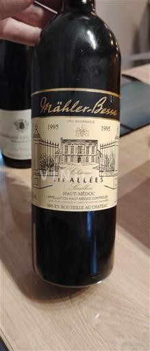 Бордо Го-Медок Mähler-Besse Les Allées 1995