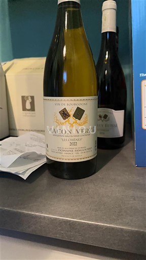 Burgundi Mâcon ja Mâcon-kylät Domaine Sangouard-Guyot Les Chênes 2022