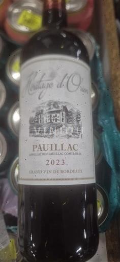 Bordeaux Pauillac Château Montagne d'Orion 2023