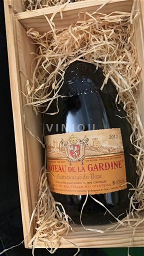 Valea Ronului Châteauneuf-du-Pape Château La Gardine 2012