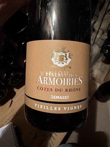 Valea Ronului Côtes-du-Rhône Demazet Réserve des Armoiries Vieilles Vignes 2020