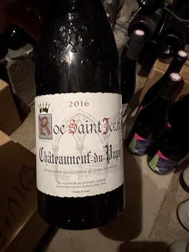 Valea Ronului Châteauneuf-du-Pape Ferdinand Labarthe Roc Saint Jean 2016