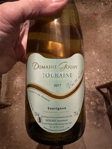 Valle del Loira Touraine Domaine Gouny Sauvignon 2017