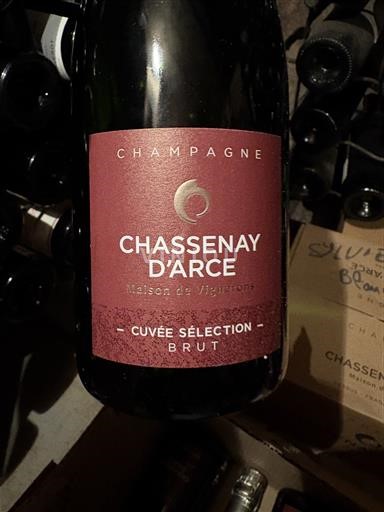 Champagne Șampanie Chassenay Arce Selection Nemilésimat