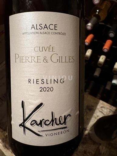 Elsass Riesling Karcher Pierre & Gilles 2020