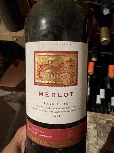 Languedoc și Roussillon Vin de Pays d'Oc Cuvée d'Or 2014