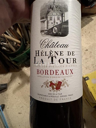 Bordeaux Château Hélène de la Tour Les Vieilles Pierres 2023