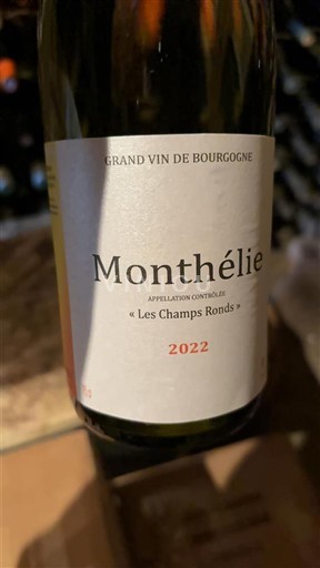 Burgundia Monthélie Domaine Bertillon Père & Fils Les Champs Ronds 2022