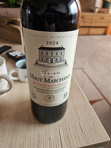 Bordoja Montagne-saint-émilion Domaine Haut Marchand 2024