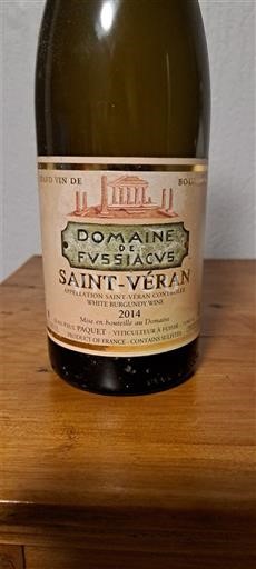 Burgundy Saint-Véran Domaine Fussiacus 2014