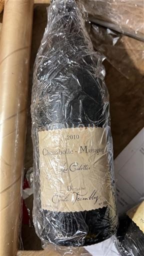 Burgundia Chambolle-Musigny Domaine Cecile Tremblay Les Cabottes 2010