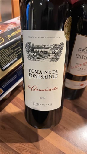 Languedoc Corbières Domaine Fontsainte la Demoiselle 2020