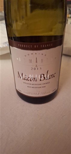 Burgundi Mâcon ja Mâcon-kylät Domaine Normand 2013