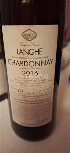 Piemonte Langhe Cascina Carra 2016