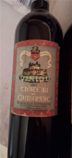 Bordeaux Bordeaux superior Château Camarsac 2002